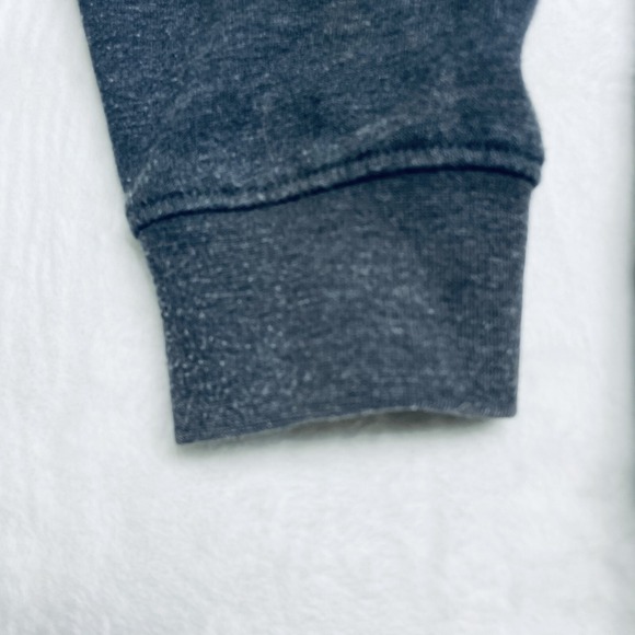 Burton Snowboards LS Pullover M Gray Hoodie Kangaroo Pocket Hoodie - Picture 7 of 16